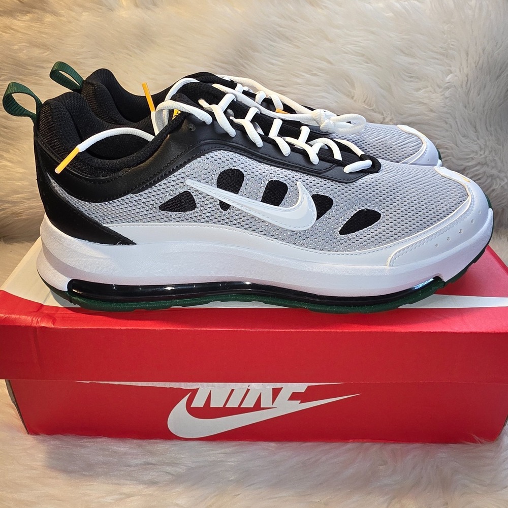 Size 11.5 - Nike Air Max AP White Black Gorge Green